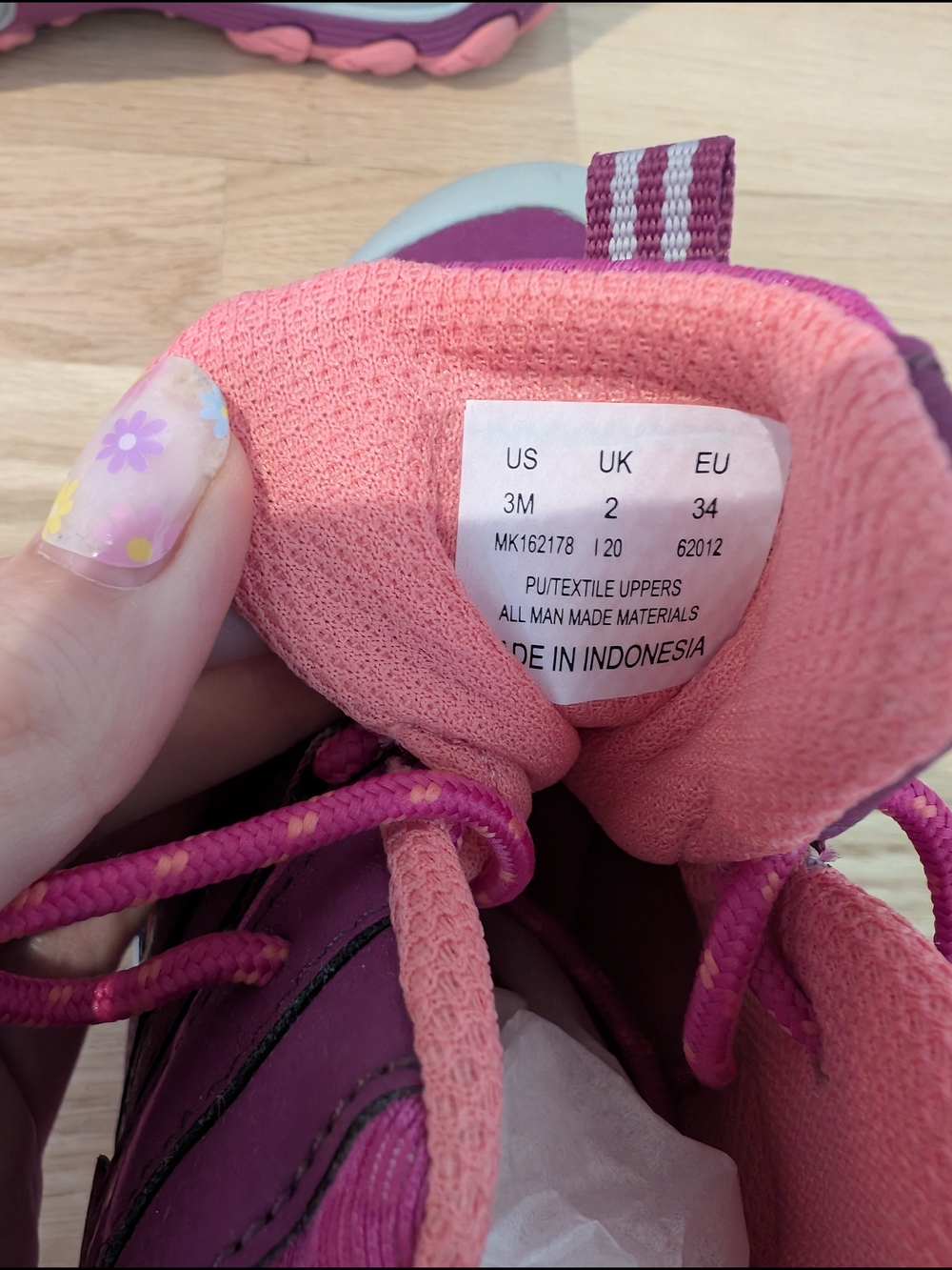 Merrell Girl's Hiking Boot- ChameleonWith Box - Picture 6 of 7